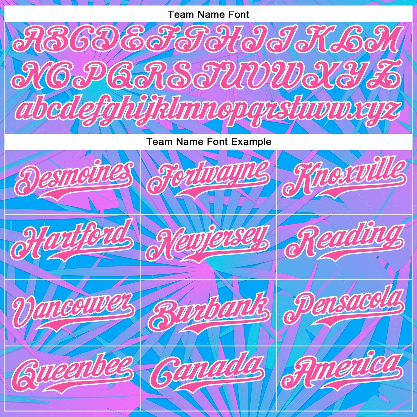 Custom Electric Blue Pink-White 3D Pattern Design Rave Psychedelic Tropical Palm Leaves Authentic Baseball Jersey