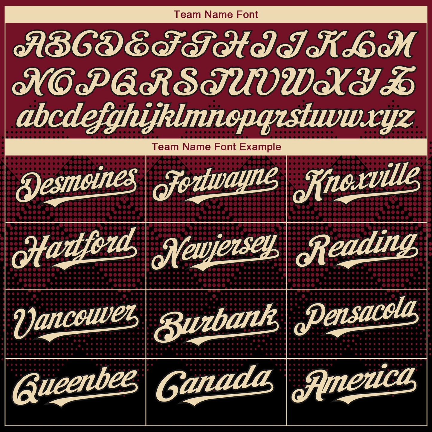 Custom Crimson Cream-Black 3D Gradient Square Shape Authentic Baseball Jersey