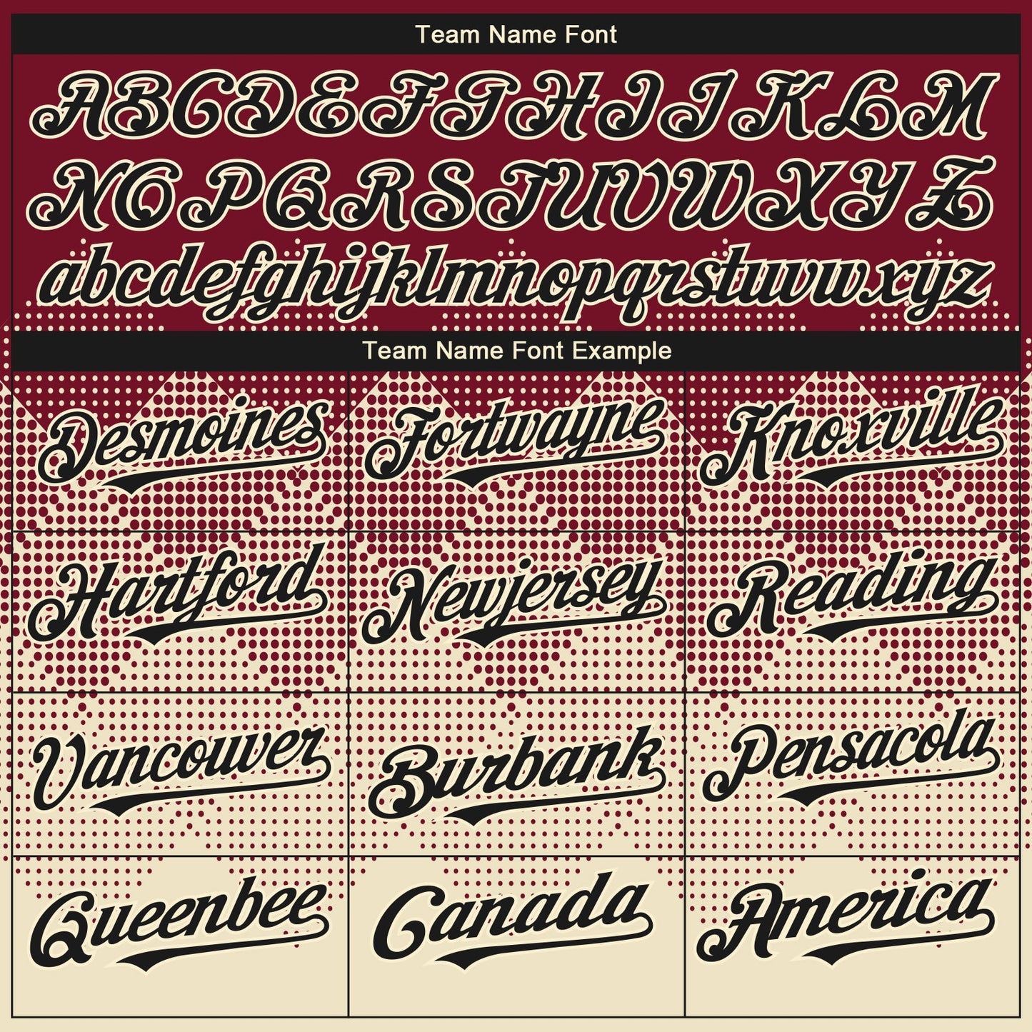 Custom Crimson Black-Cream 3D Gradient Square Shape Authentic Baseball Jersey