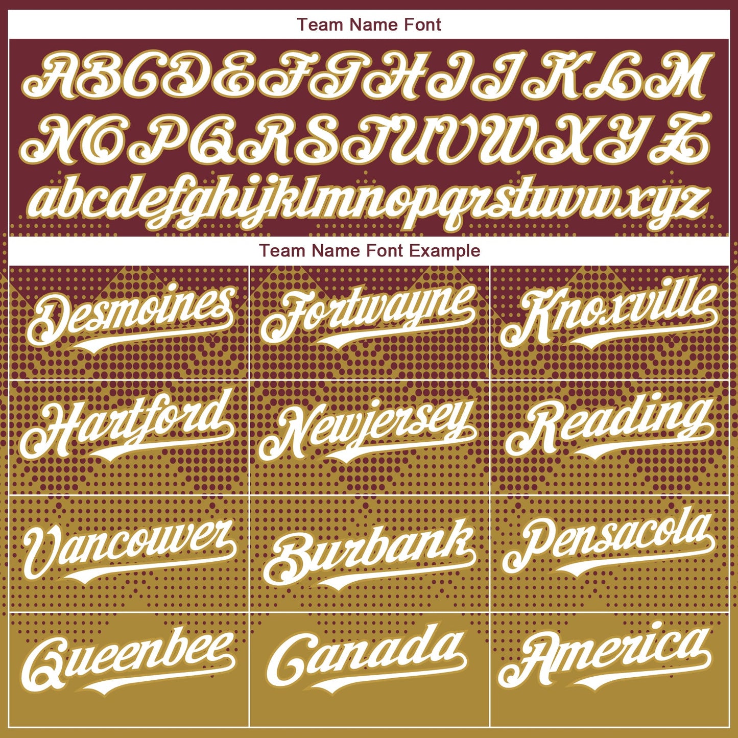 Custom Burgundy White-Old Gold 3D Gradient Square Shape Authentic Baseball Jersey