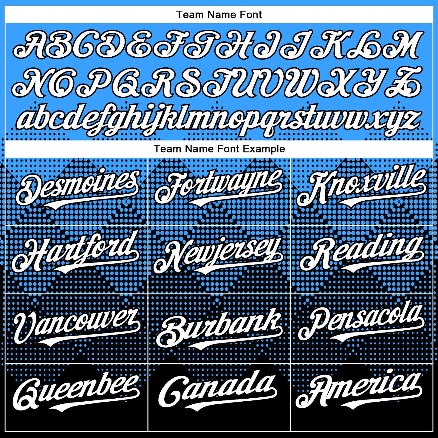 Custom Electric Blue White-Black 3D Gradient Square Shape Authentic Baseball Jersey
