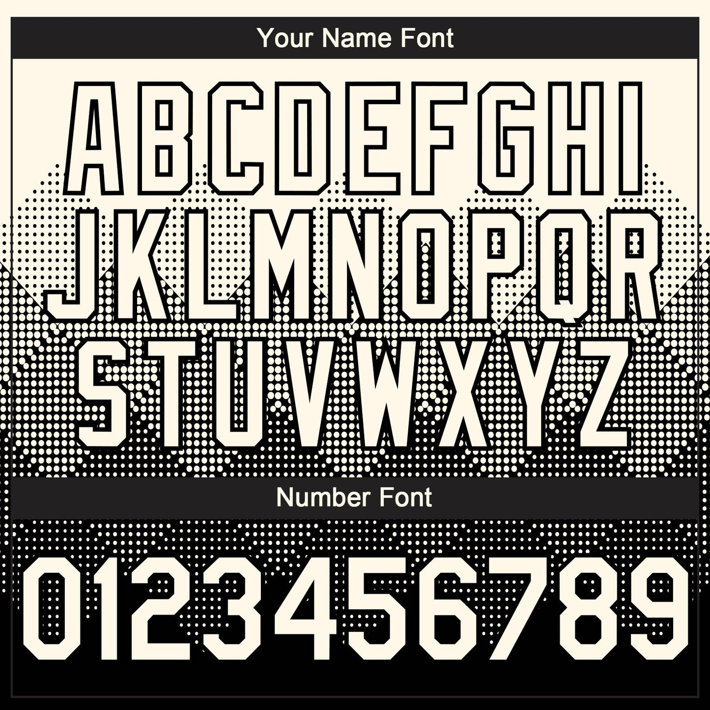 Custom Cream Black 3D Gradient Square Shape Authentic Baseball Jersey