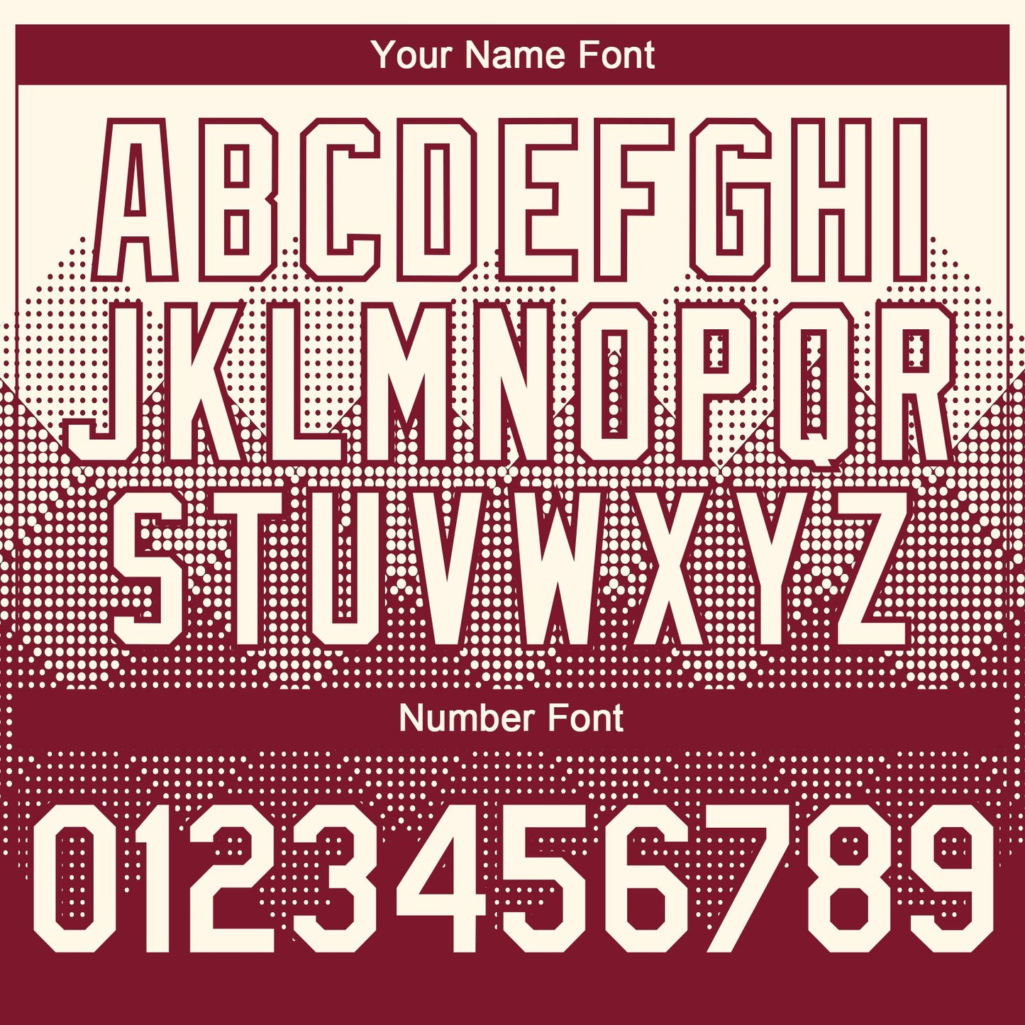 Custom Cream Crimson 3D Gradient Square Shape Authentic Baseball Jersey