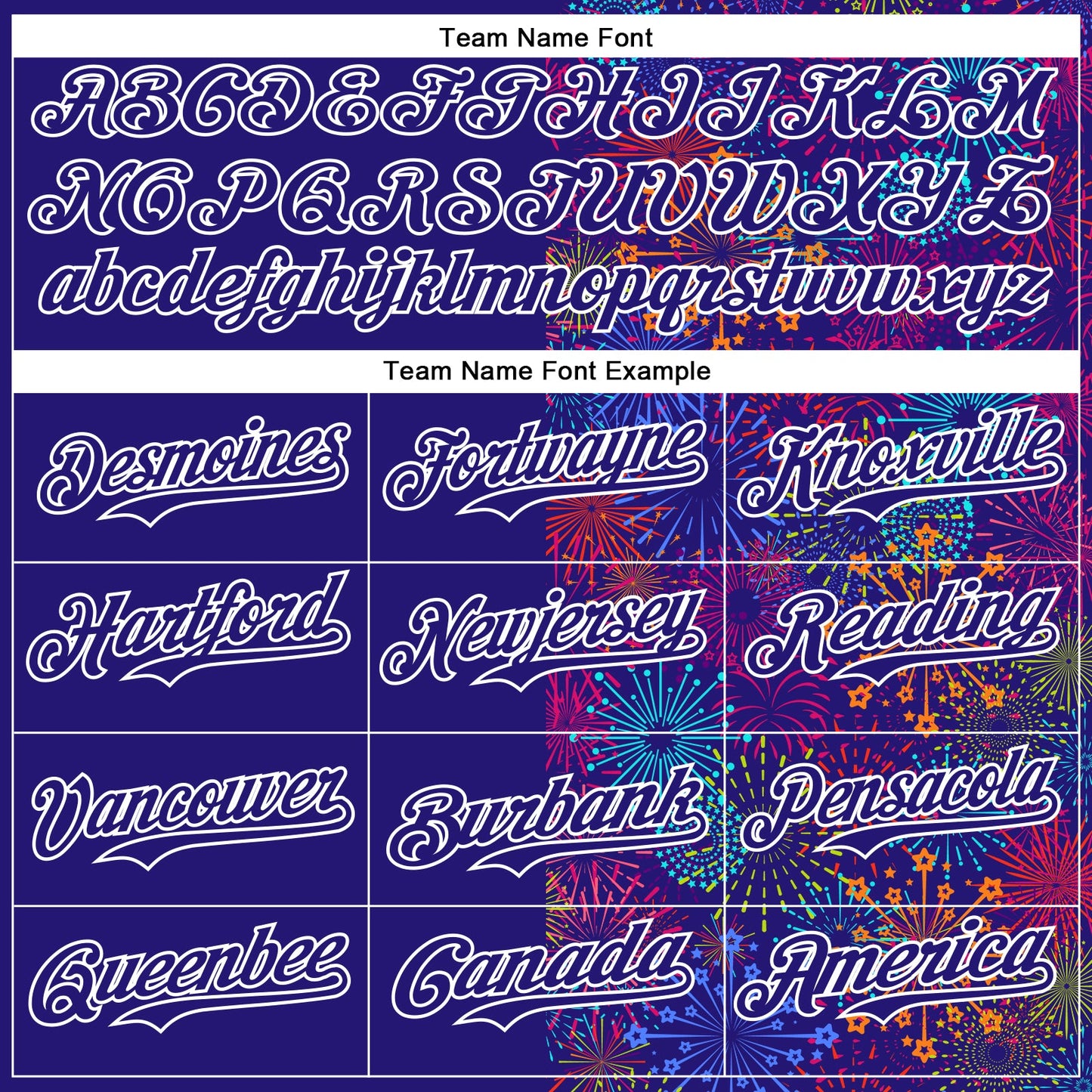 Custom Dark Purple White 3D Pattern Design Patriotic American Spirit Firework Authentic Baseball Jersey