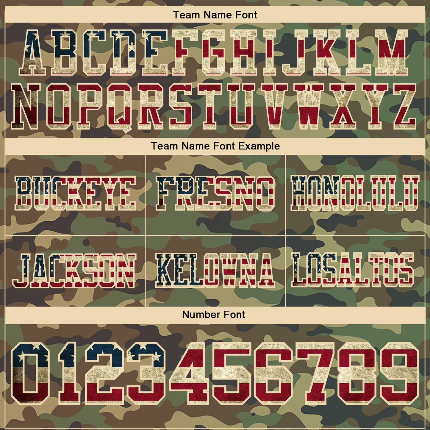 Custom Camo Vintage USA Flag Cream-Olive 3D Pattern Salute To Service Authentic Football Jersey