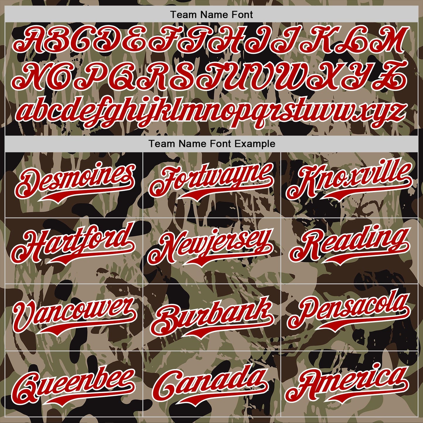 Custom Camo Red-White 3D Pattern Design Burner Costumes Grunge Camo Authentic Salute To Service Baseball Jersey