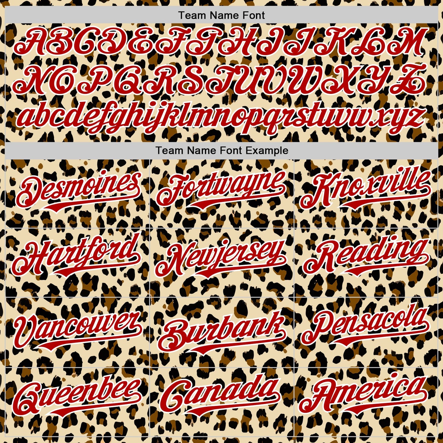 Custom Cream Red-White 3D Pattern Design Rave Party Animal Leopard Print Authentic Baseball Jersey