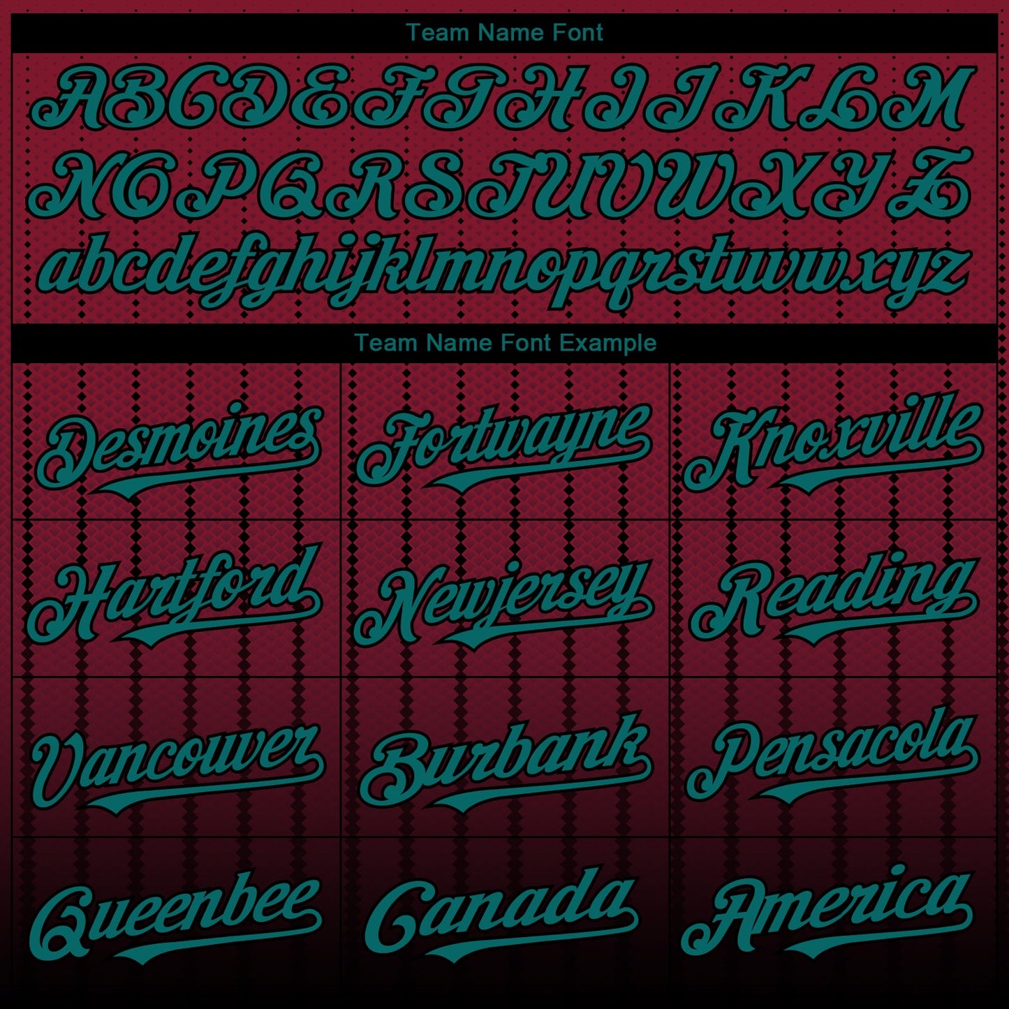 Custom Crimson Teal-Black 3D Pattern Design Gradient Geometric Shape Authentic Baseball Jersey