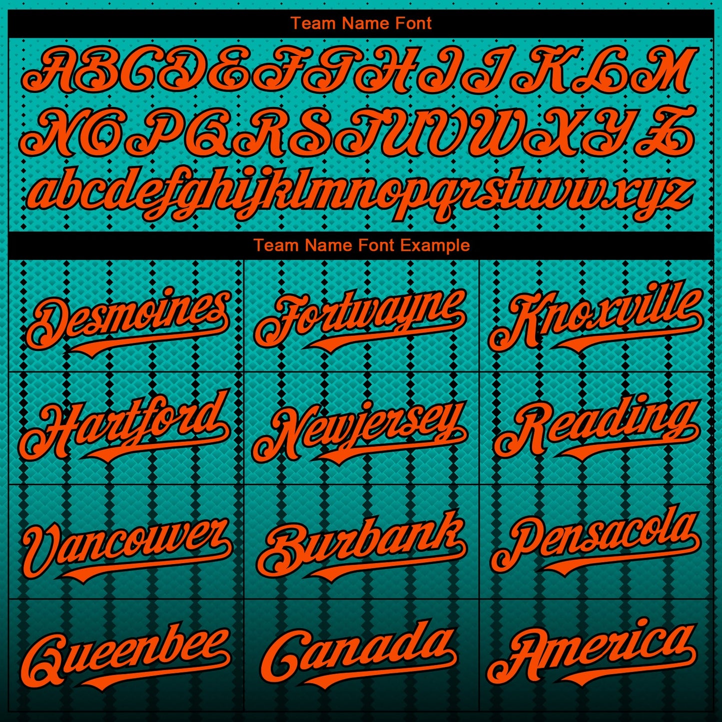 Custom Aqua Orange-Black 3D Pattern Design Gradient Geometric Shape Authentic Baseball Jersey