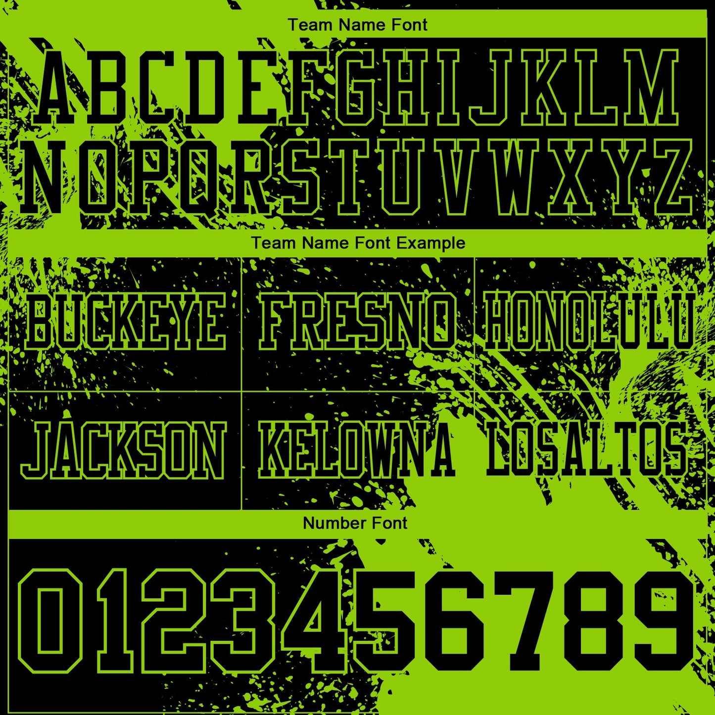 Custom Black Neon Green 3D Pattern Abstract Brush Stroke Authentic Football Jersey