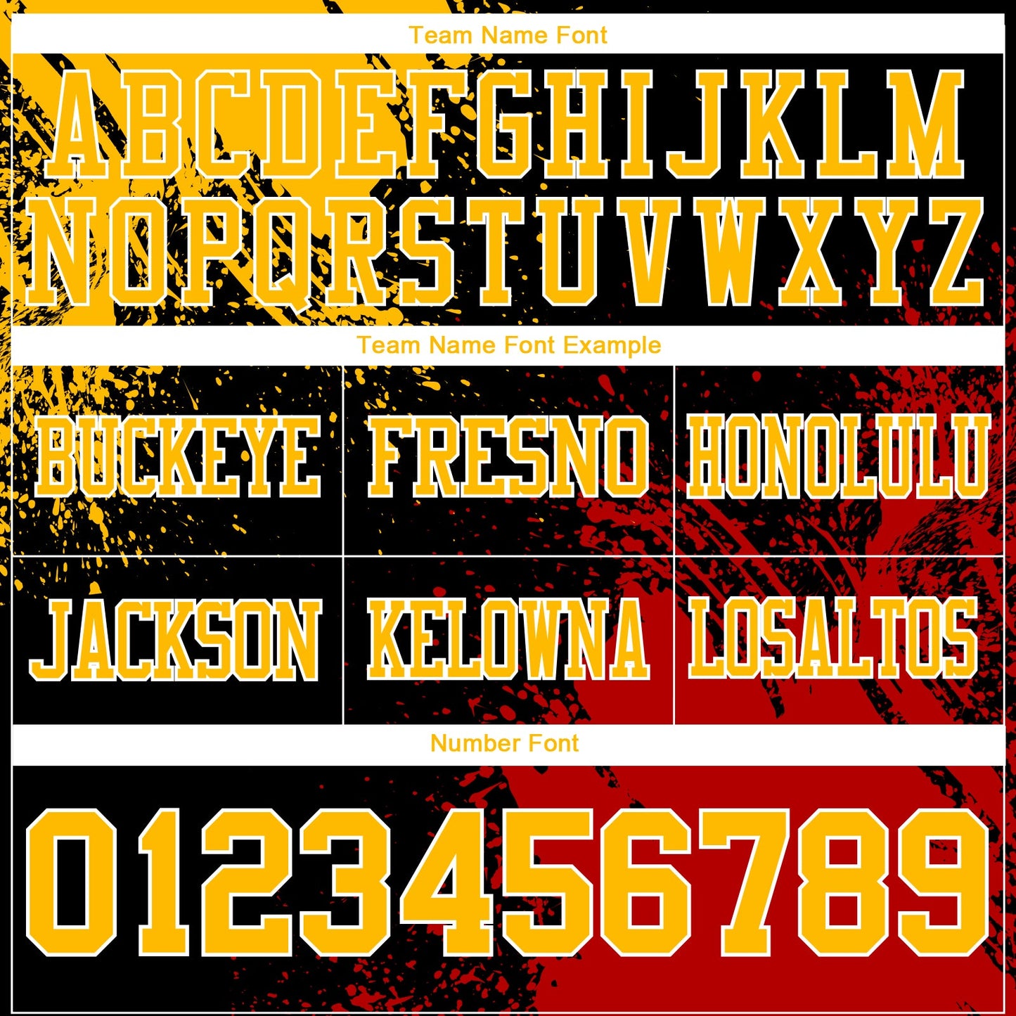 Custom Black Gold Red-White 3D Pattern Abstract Brush Stroke Authentic Football Jersey