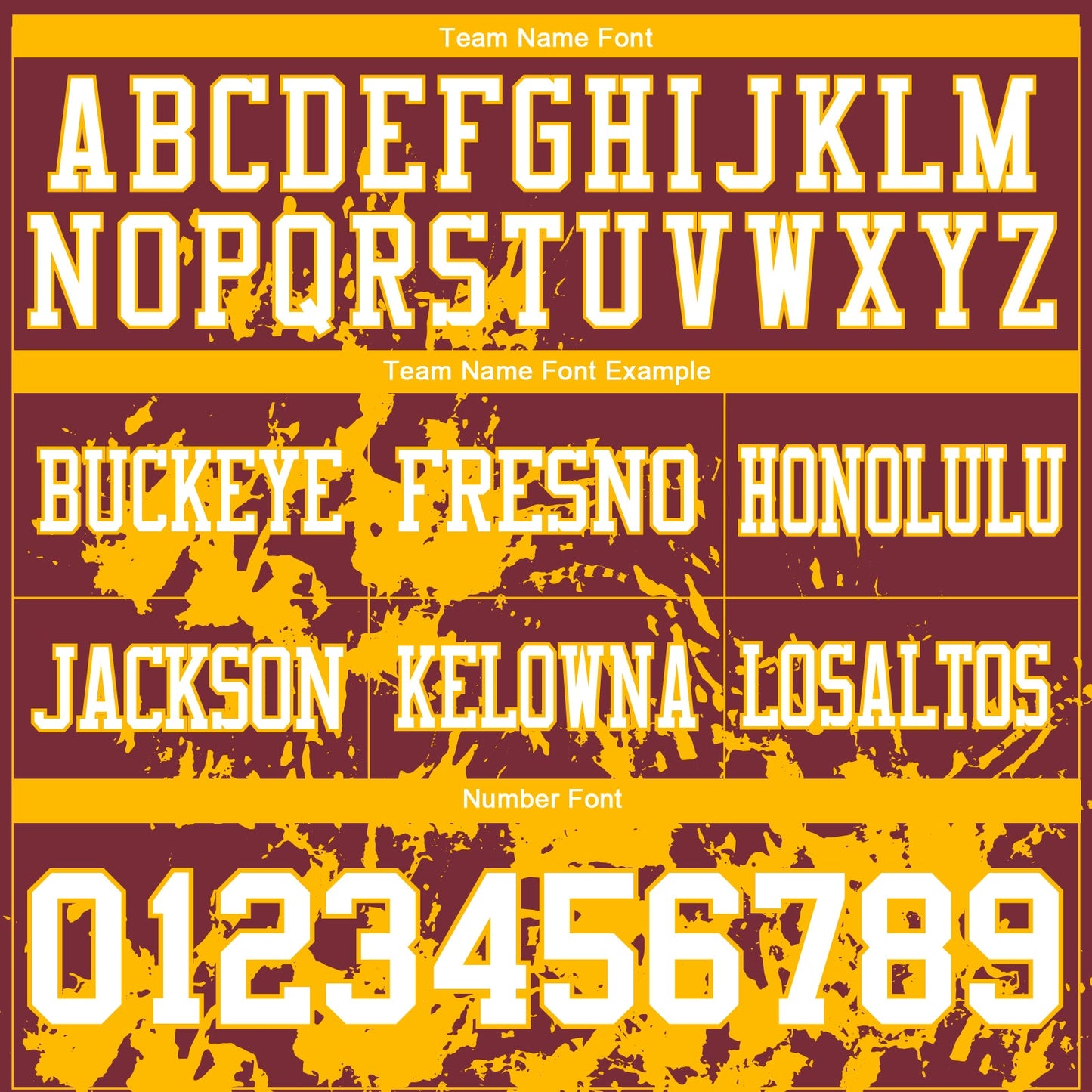 Custom Burgundy White-Gold 3D Pattern Splash Authentic Football Jersey