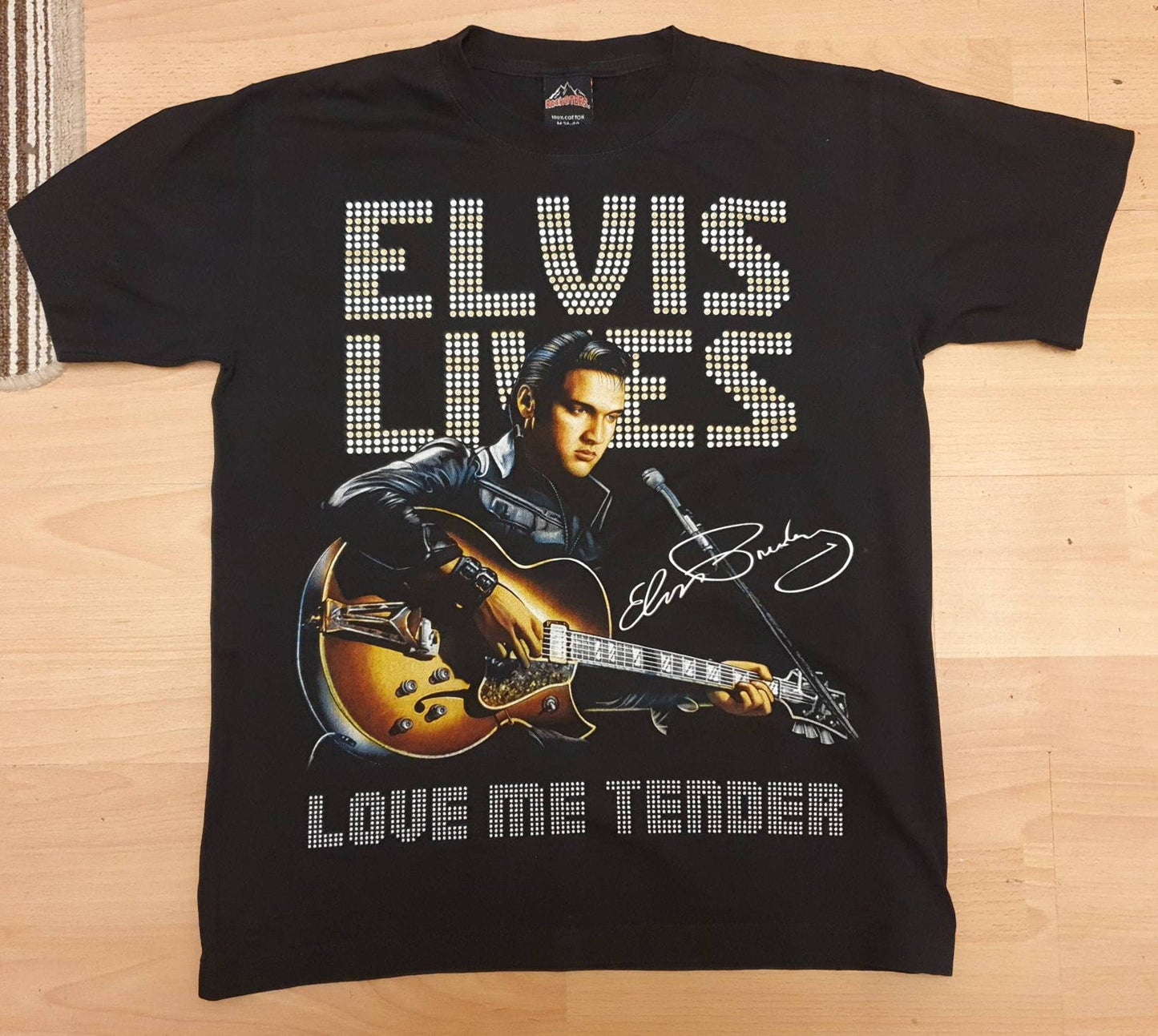 Elvis Presley Lives Rock Tees T-Shirt Print Both Sides