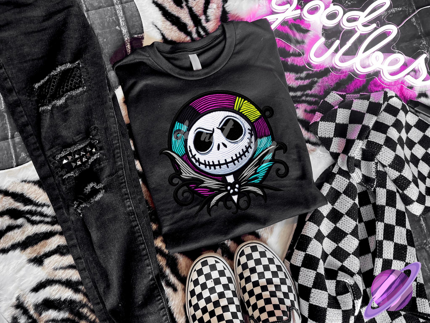 EMBROID BOOP UNISEX TEE ADULTS/KIDS