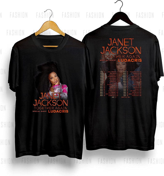 Jan.et Jackson To.gether Again Tour 2023 Shirt,Ja.net Jackson 2023 Concert