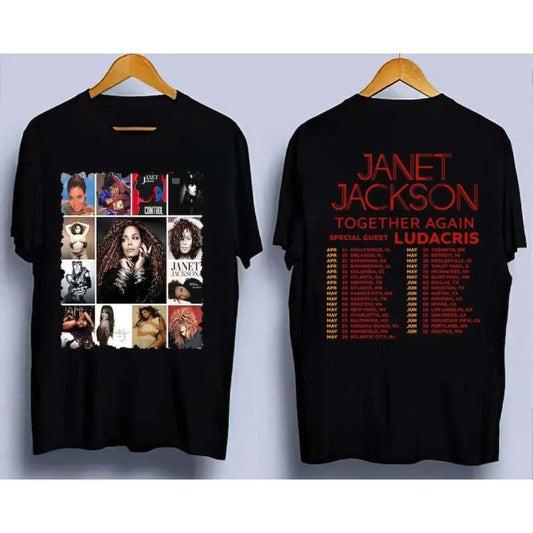 Janet Jackson Tour 2023 Shirt, Together Again Tour 2023 Shirt