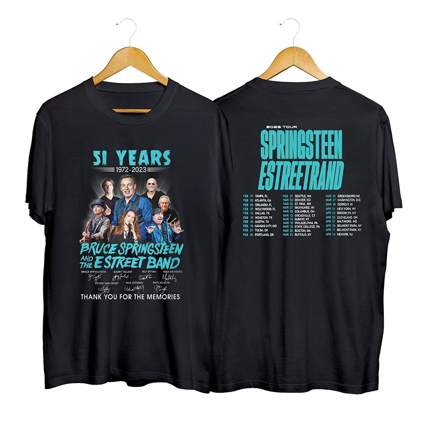 Bruce Springsteen And The E Street Band Tour 2023 T-Shirt, Vintage Bruce Springsteen Shirt