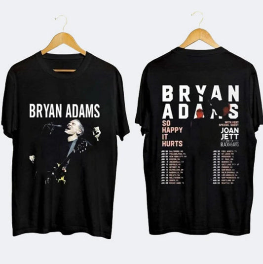 Bryan Adams Tour 2023 T-Shirt, 1985 Bryan Adams Shirt