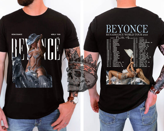Beyonc Renaissance World Tour 2Sides Shirt, Beyonc Renaissance World Tour TShirt