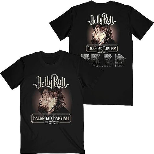 Jellys Rolls 2023 Tour Shirt, Jellys Rolls Backroad Baptism 2023 Tour Shirt