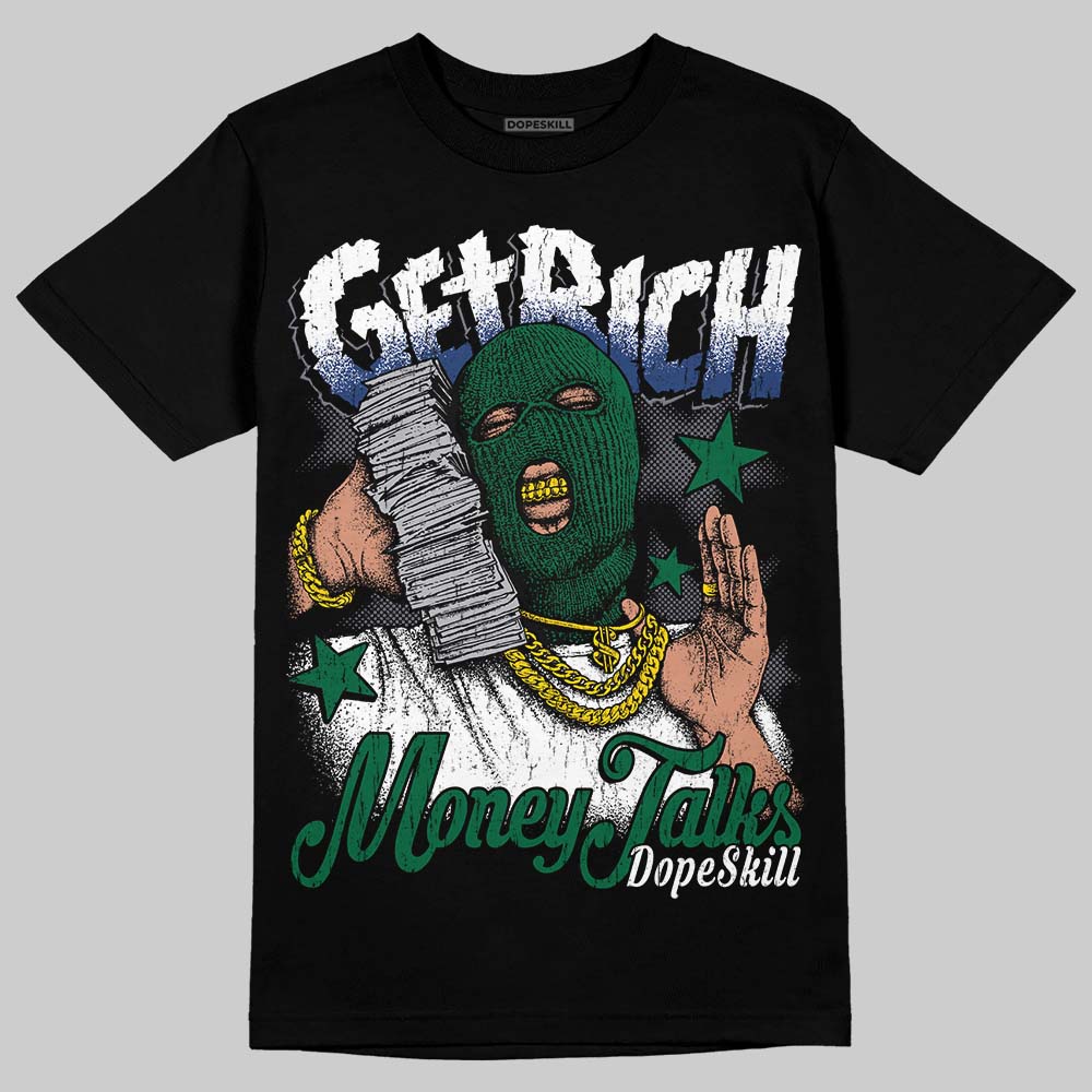 GT-2160 Shamrock Green DopeSkill T-Shirt Get Rich Graphic