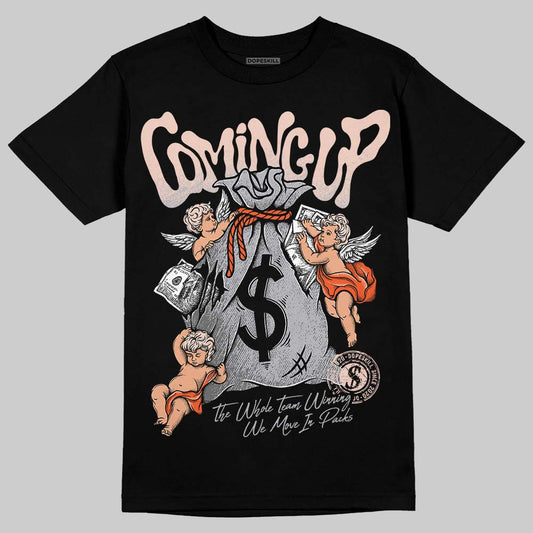 1130 Oyster Grey DopeSkill T-Shirt Money Bag Coming Up Graphic
