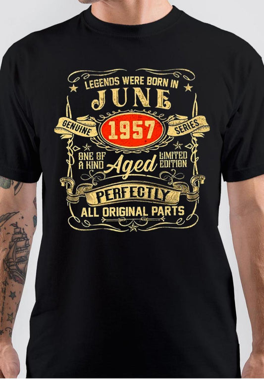 Born In June 1957 T-Shirt