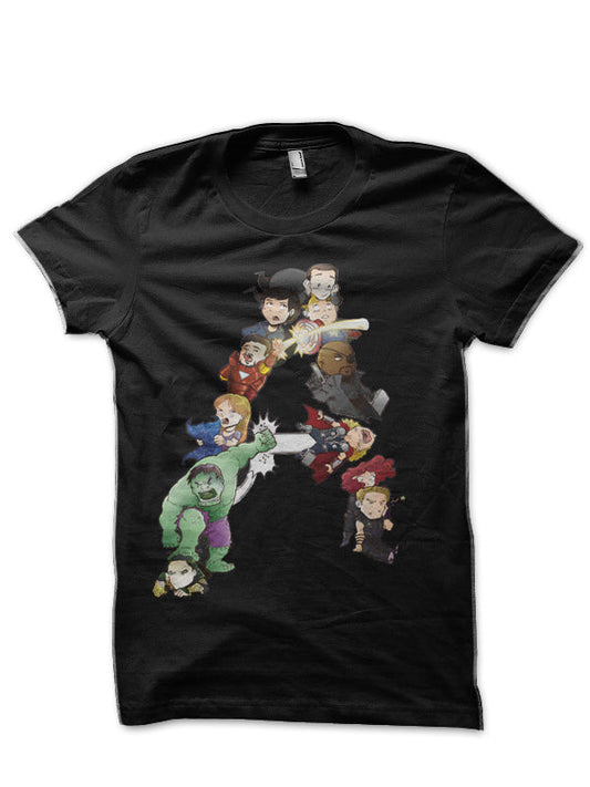 Infinity War Black T-Shirt Style009