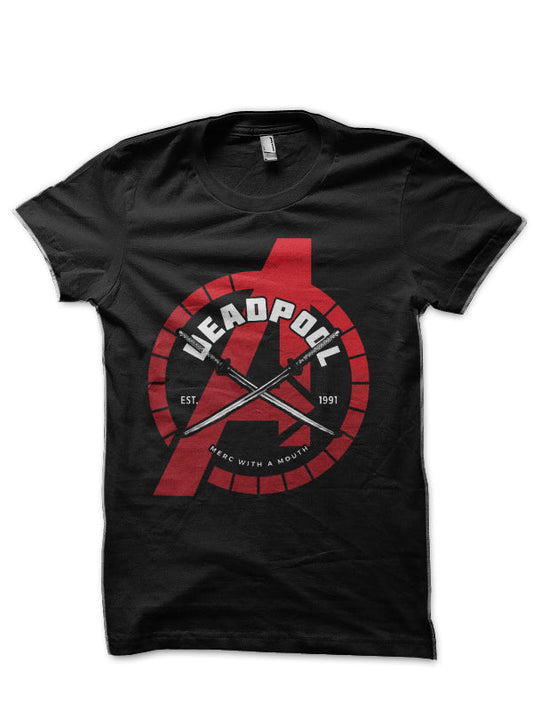 Infinity War Black T-Shirt Style011