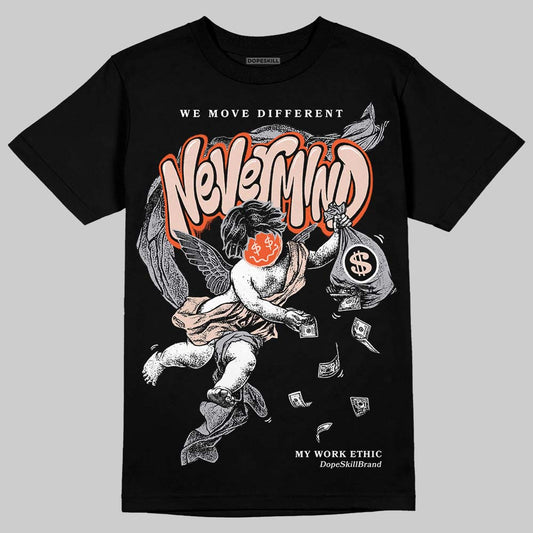 1130 Oyster Grey DopeSkill T-Shirt Nevermind Graphic