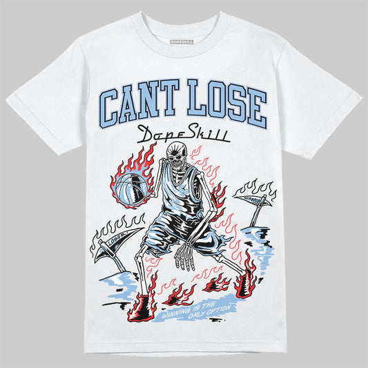 Women's Runner Sneaker Light Blue DopeSkill T-Shirt Cant Lose Graphic