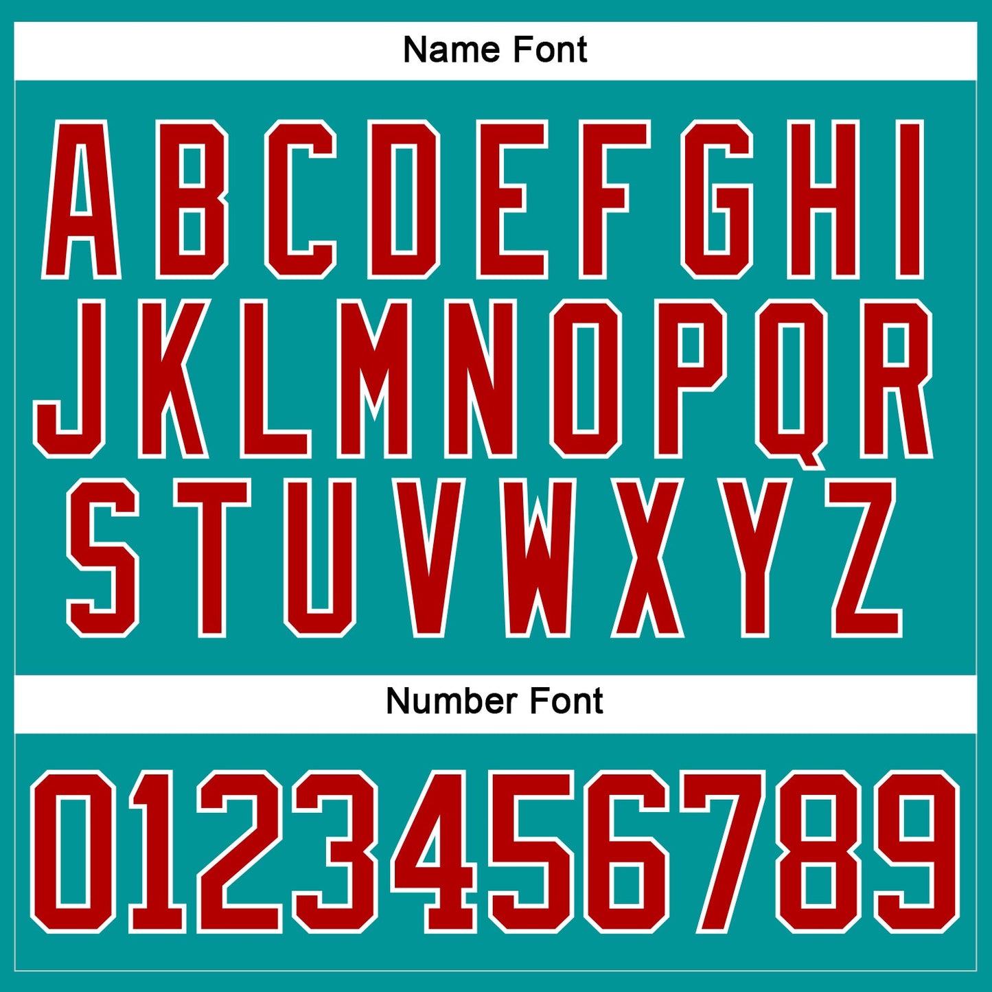 Custom Aqua Red-White Hockey Jersey