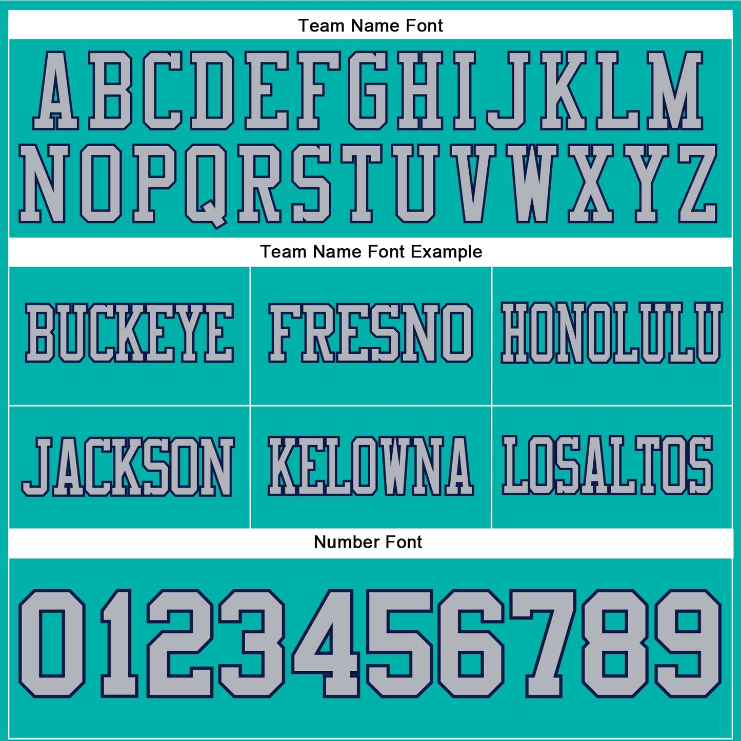 Custom Aqua Gray-Navy Authentic Football Jersey