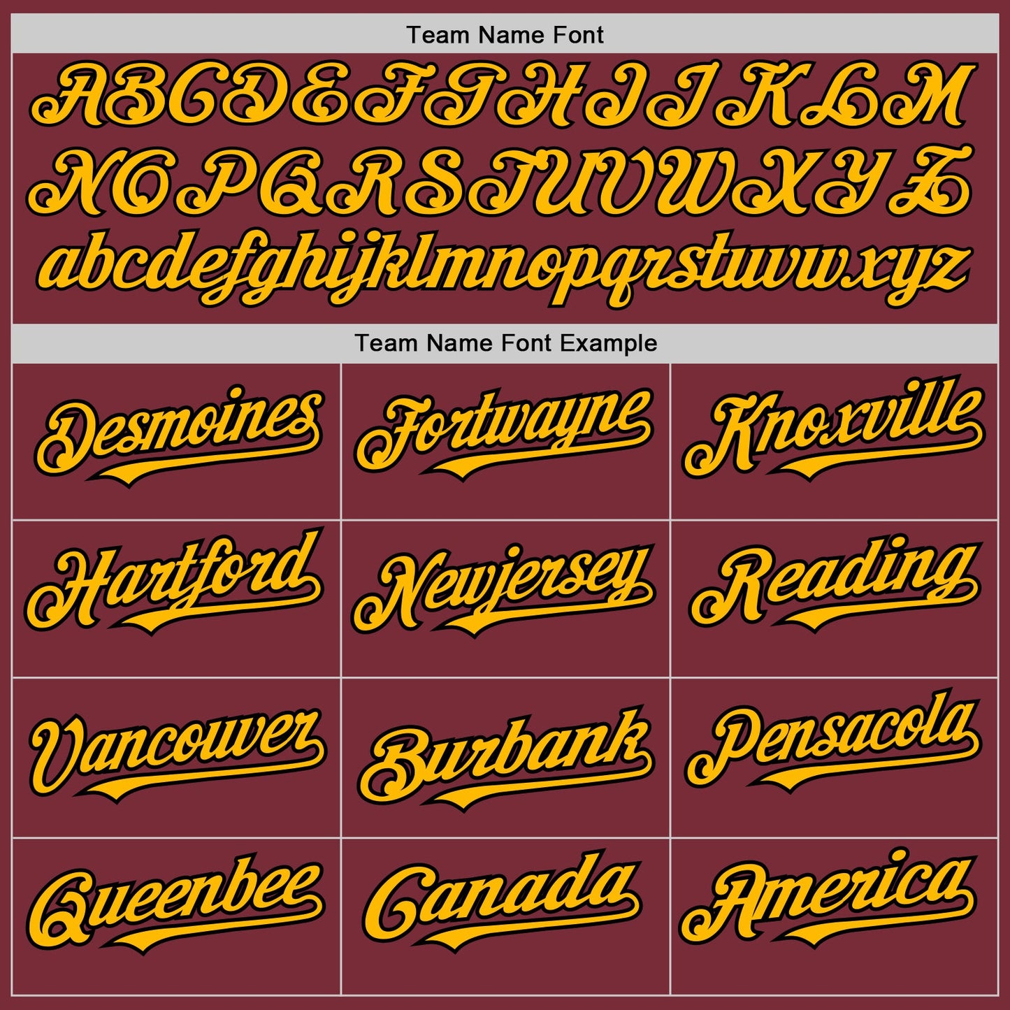 Custom Burgundy Gold-Black 3 Colors Arm Shapes Authentic Baseball Jersey