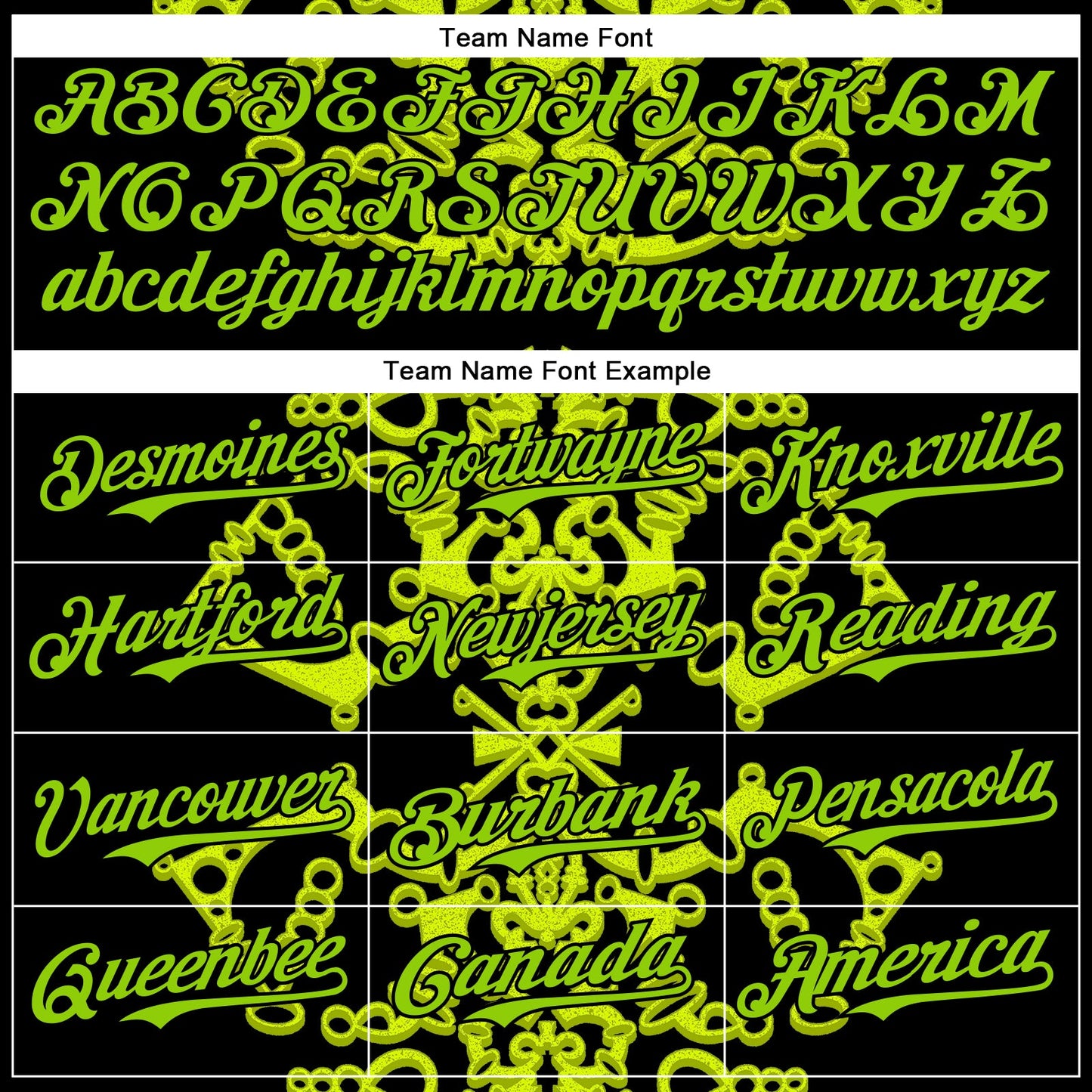 Custom Black Neon Green 3D KYLMAX HUBTUHAN Authentic Baseball Jersey