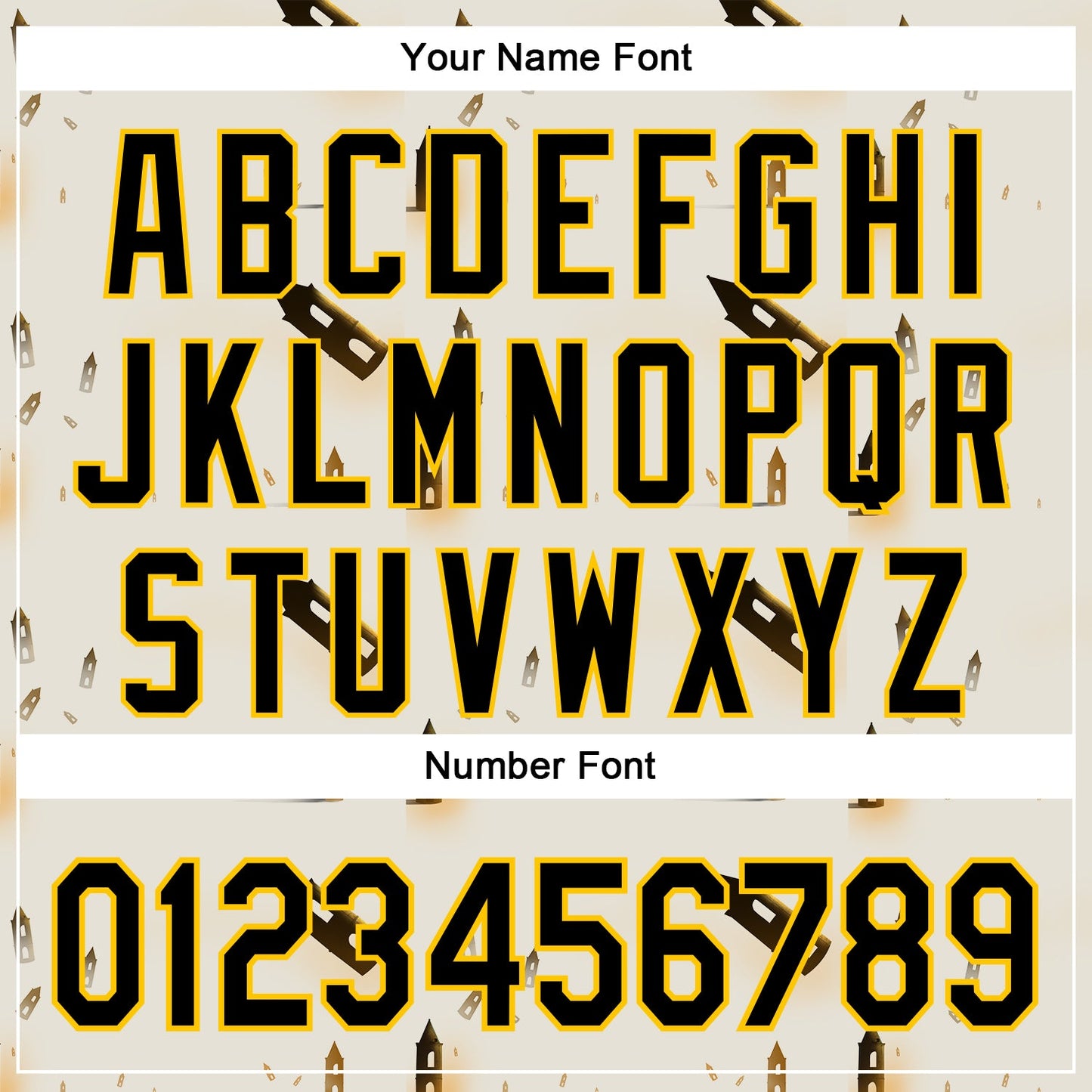 Custom Cream Black-Yellow 3D Marcel Caram Thinking Head Authentic Baseball Jersey