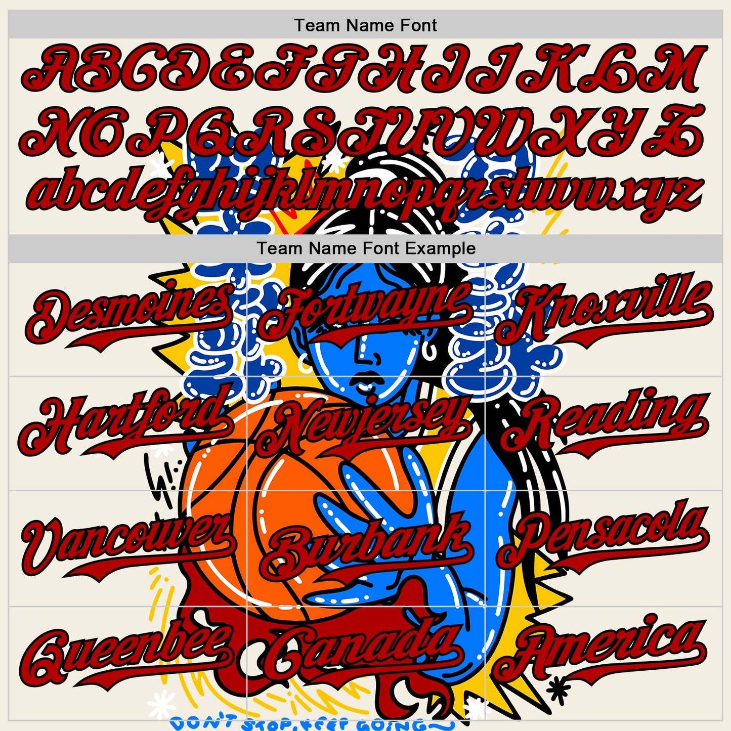 Custom Cream Red-Black 3D Alexandra Ramirez Score And Slay Street Art Authentic Baseball Jersey