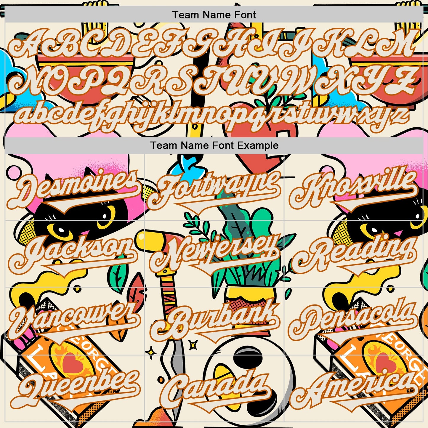 Custom Cream Texas Orange 3D Geo Law Life Balance Authentic Baseball Jersey