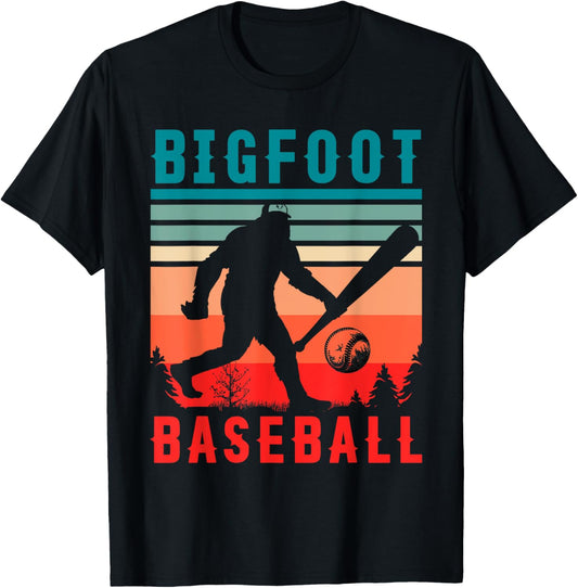 Bigfoot Baseball Shirt Funny Baseball Shirts Baseball