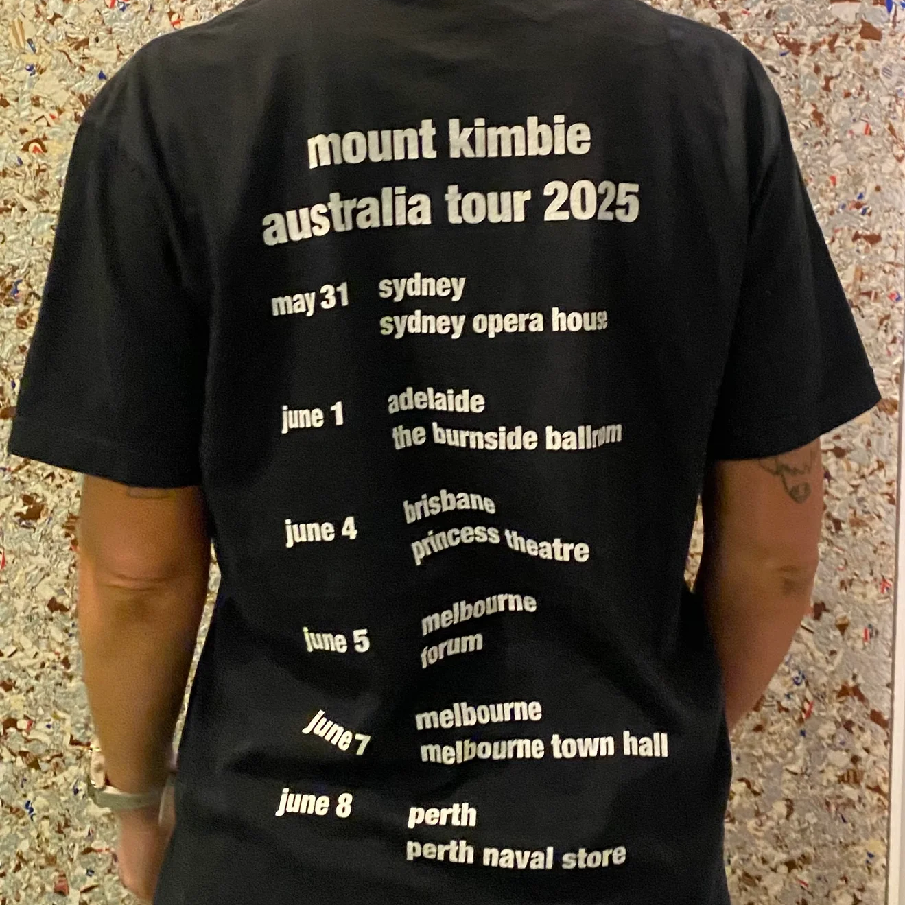 Aus Tour T-Shirt Style001