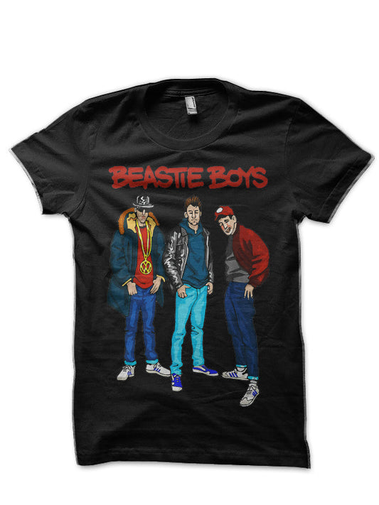 Beastie Boys Black T-Shirt Style003