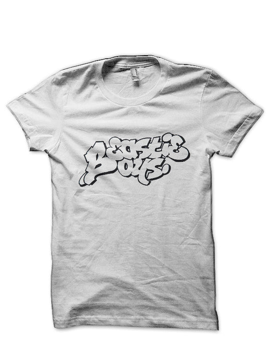 Beastie Boys White T-Shirt Style001