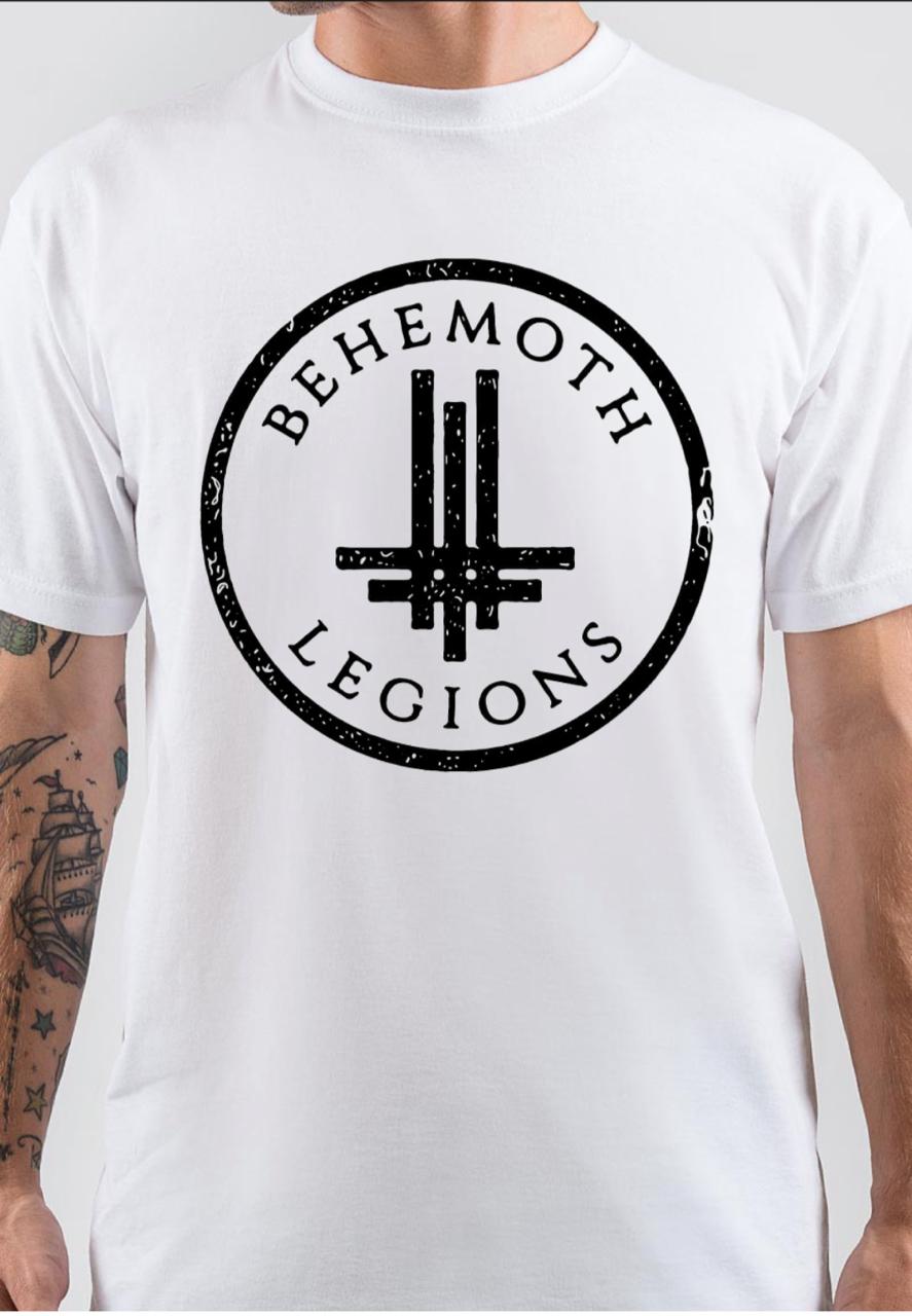 Behemoth White T-Shirt Style001