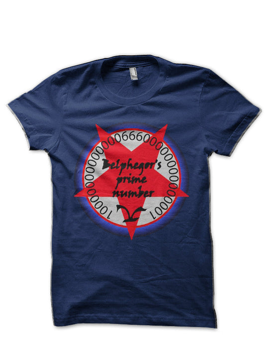 Belphegor Navy Blue T-Shirt