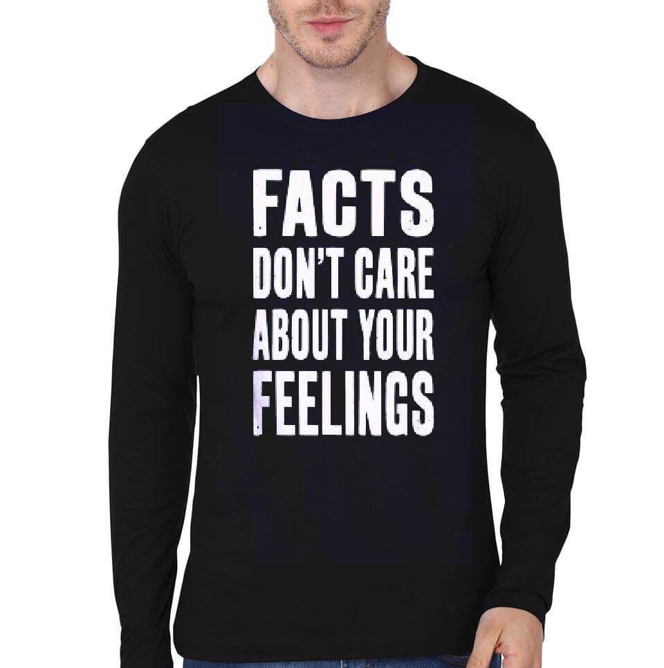 Ben Shapiro Facts Donâ€™t Care About Your Feelings Black T-Shirt