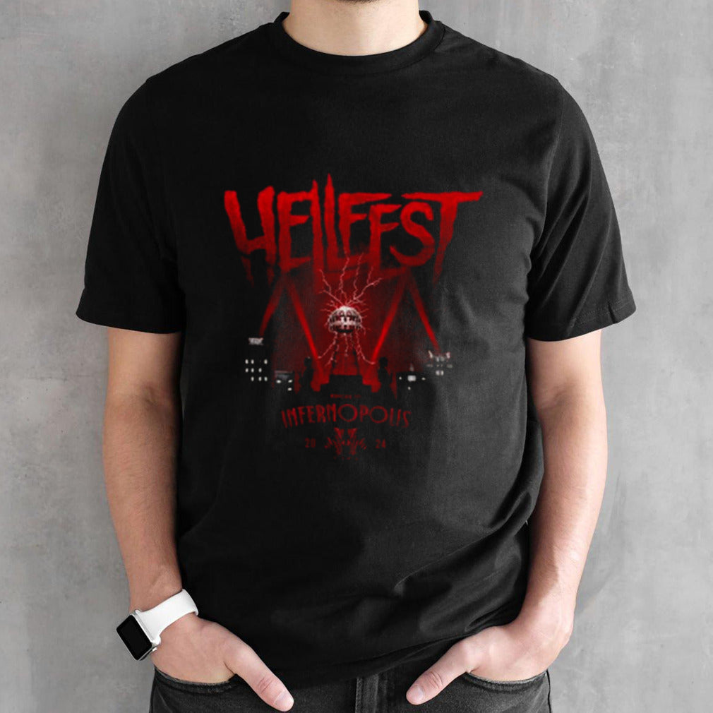 Best Hellfest Skyline Homme 2024 T-shirt
