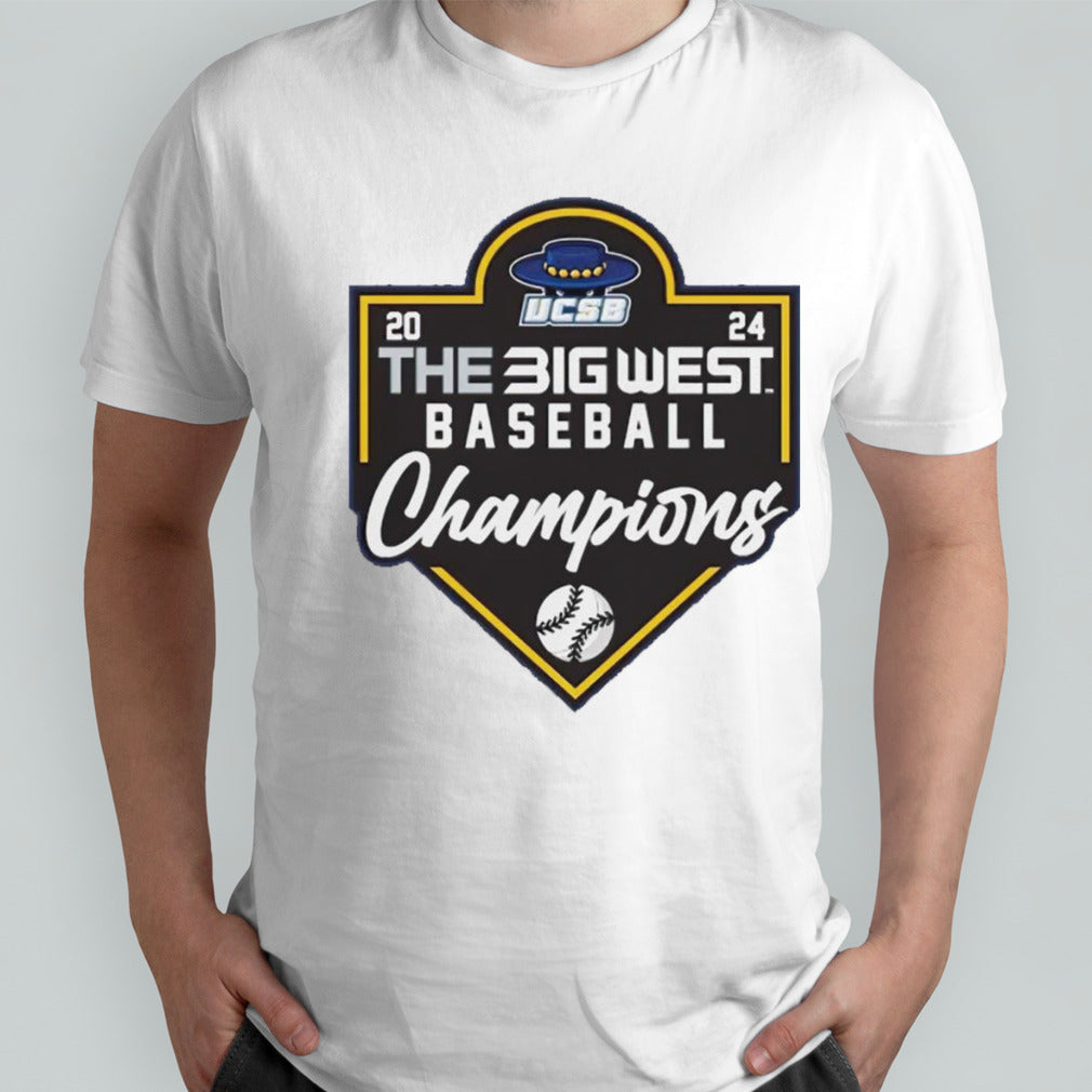 Big West Baseball UC Santa Barbara Champions 2024 shirt