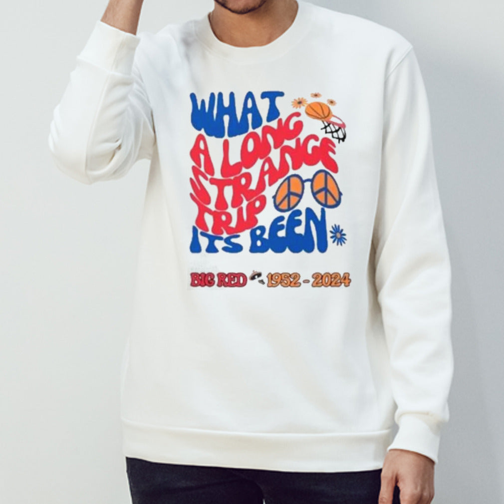 Bill Walton What A Long Strange Trip Itâ€™s Been Big Red 1952-2024 Shirt