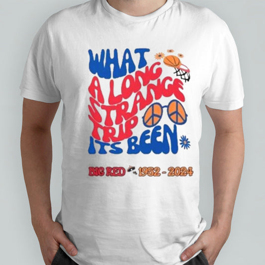 Bill Walton What A Long Strange Trip Itâ€™s Been Big Red 1952-2024 Shirt