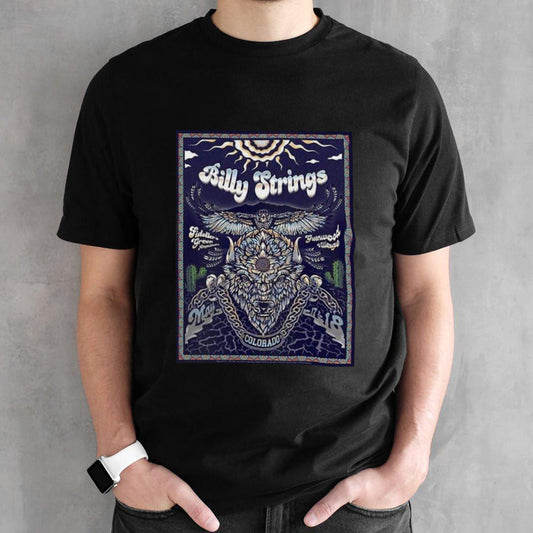 Billy Strings On May 17th 18th 2024 Fiddlerâ€™s Green Amphitheatre Greenwood Village CO T-Shirt